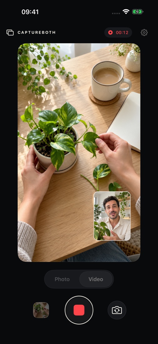 Dual-camera recording